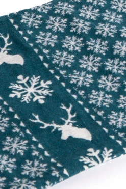 Kissenhülle Norweger Hirschbordüre -Berühmtes Bademoden Geschäft 2602391218tannengruenTANN 13652 DetailbildFront 10x15 1000