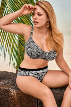 Rosa Faia Bikini-Slip Sally -Berühmtes Bademoden Geschäft 2603073218schwarz weiss430 13710 AdditionalPic1 10x15 1002
