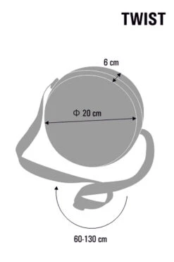 Umhängetasche Twist - Lazy Cats -Berühmtes Bademoden Geschäft 2607949218grau buntGB 13544 AdditionalPic2 10x15 1003