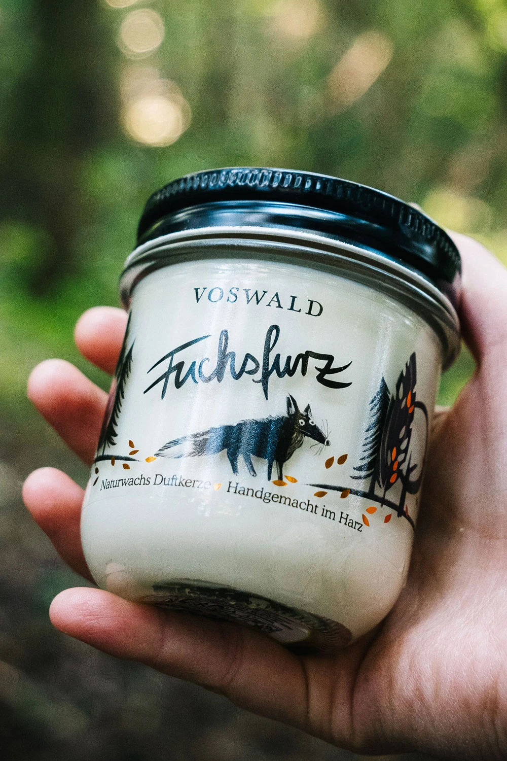 Duftkerze - Fuchsfurz 4 Duftkerze - Fuchsfurz – Bild 2