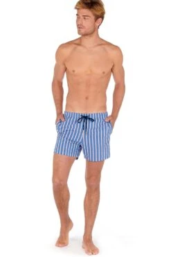 Hom Beach Boxer Plaisance -Berühmtes Bademoden Geschäft 2648649218bluewhitestripesR0BW 14460 AdditionalPic1 10x15 1002