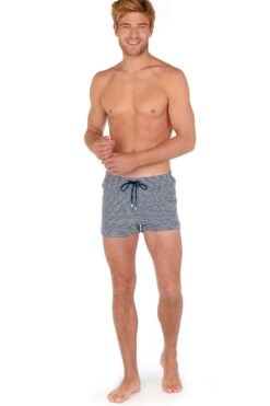 Hom Beach Shorts Corbiere -Berühmtes Bademoden Geschäft 2648655218navyprintI0RA 14443 AdditionalPic1 10x15 1002