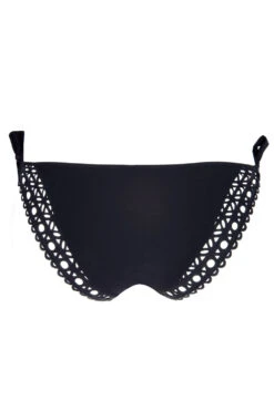 Bikini-Slip Mit Schnürung -Berühmtes Bademoden Geschäft 2655831218noir0005 9221 FreistellerBack 10x15 1006