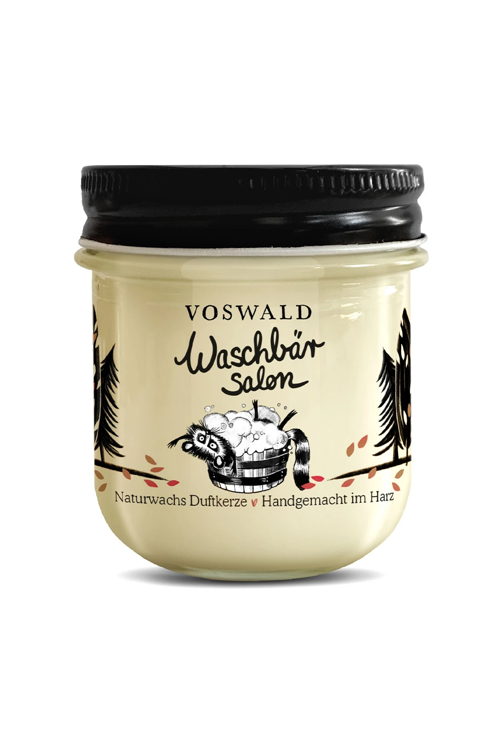 Duftkerze - Waschbärsalon 3 Duftkerze - Waschbärsalon