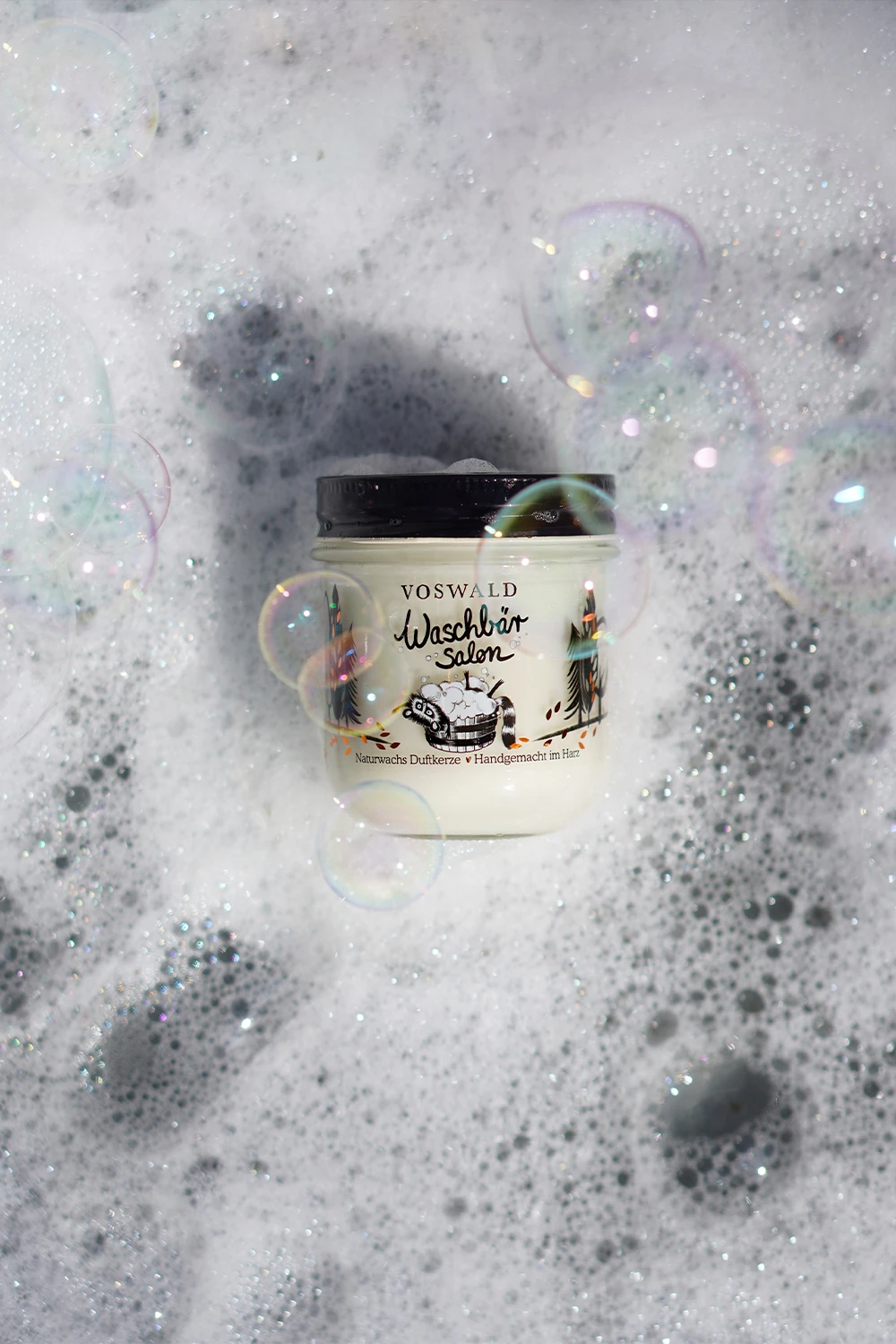 Duftkerze - Waschbärsalon 4 Duftkerze - Waschbärsalon – Bild 2