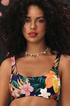 Rosa Faia Wende-Bikini-Oberteil Wika