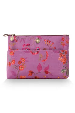 Pip Studio Cosmetic Bag Combi Kawai Flower -Berühmtes Bademoden Geschäft 2695264218fuchsiaFUC 15282 FreistellerBack 10x15 1006