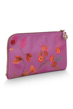 Pip Studio Cosmetic Zipper Puch Kawai Flower -Berühmtes Bademoden Geschäft 2695274218fuchsiaFUC 15282 Freisteller4 10x15 1009
