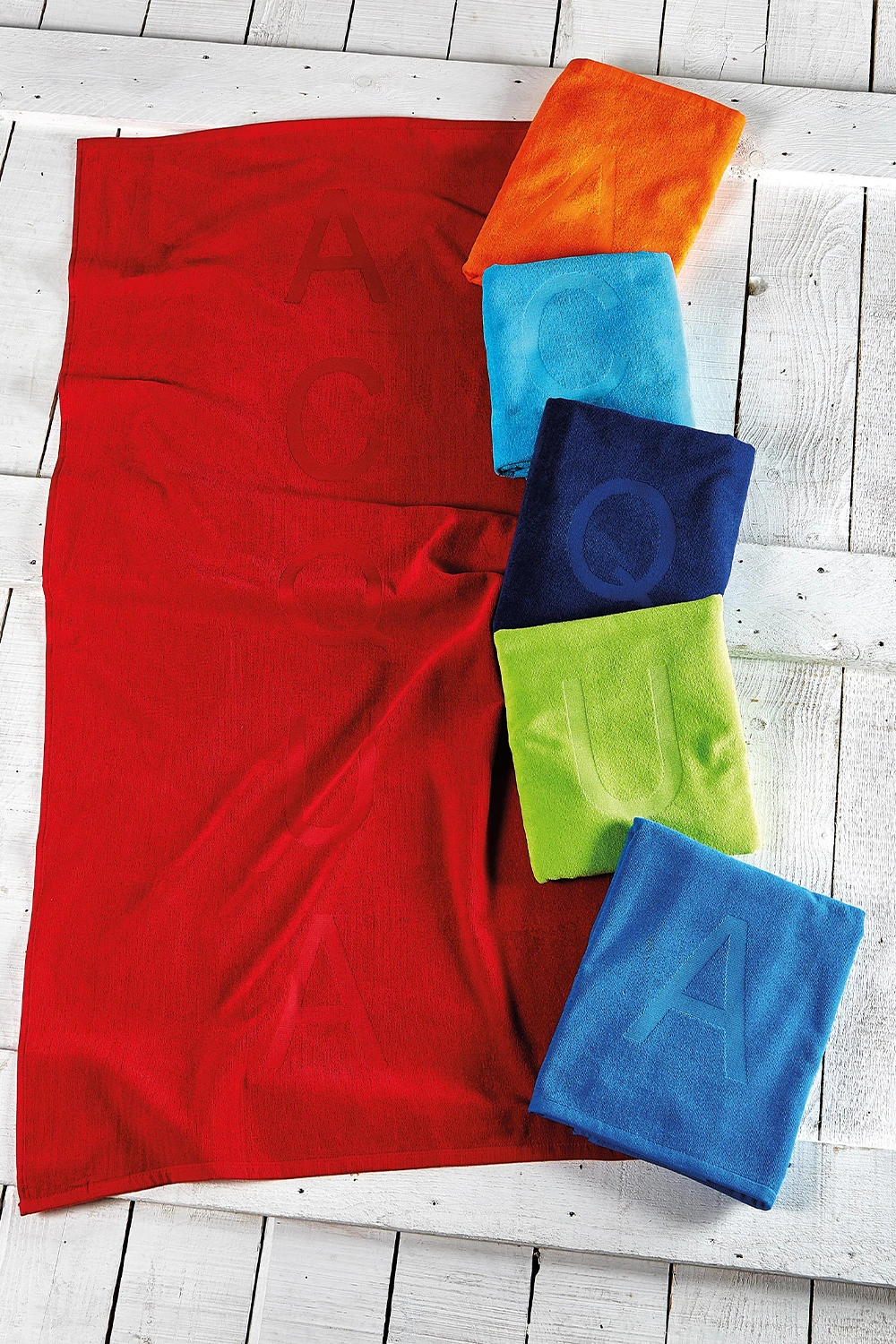 Strandtuch Color Rot 4 Strandtuch Color Rot – Bild 2