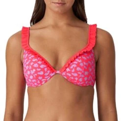 Marie Jo Swim La Gomera 1005814 Push-Up Bikini-Top Deep Sea Coral XS