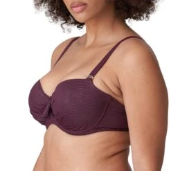 PrimaDonna Swim Dalyan 4009816 Unterlegter Bikini Balconette Wein 75C -Berühmtes Bademoden Geschäft 61ccc98b1092906f3b9dd895698c5a8d dalyan 4009816 wne 3 2
