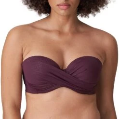 PrimaDonna Swim Dalyan 4009817 Unterlegter Bikini Trägerlos Wein 75C -Berühmtes Bademoden Geschäft 68fddfdf2852178ecb826c8500e73c3f dalyan 4009817 wne 3 2