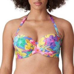 PrimaDonna Swim Sazan 4010717 Bikini-Top Trägerlos Blue Bloom 75C -Berühmtes Bademoden Geschäft d52de2c66f9aa15fa21f31cceb8d0e24 sazan 4010717 bbm 2 2