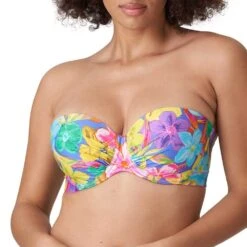 PrimaDonna Swim Sazan 4010717 Bikini-Top Trägerlos Blue Bloom 75C -Berühmtes Bademoden Geschäft d52de2c66f9aa15fa21f31cceb8d0e24 sazan 4010717 bbm 3 2