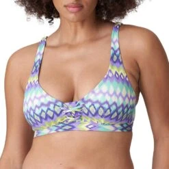PrimaDonna Swim Holiday 4007125 Bikini-Top Bügellos Mezcalita Blue 36